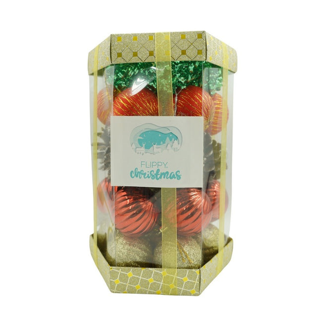 de 35 ornamente de brad, de tip Glob