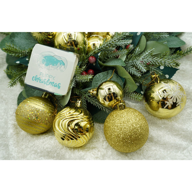 de 36 ornamente de brad, de tip Glob