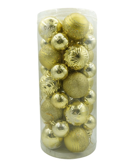 de 36 ornamente de brad, de tip Glob