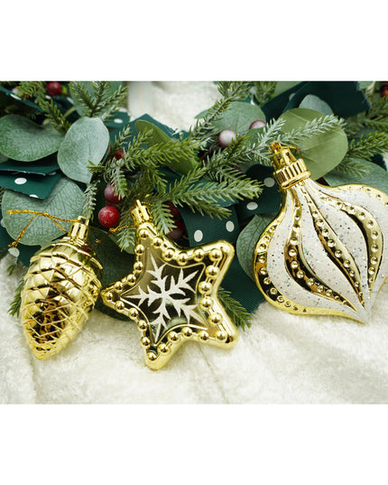 de 36 ornamente de brad, de tip Glob