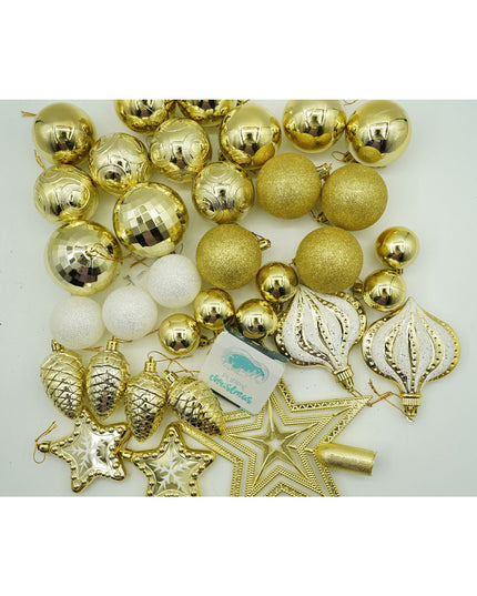 de 36 ornamente de brad, de tip Glob