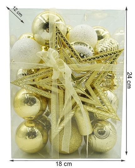 de 36 ornamente de brad, de tip Glob