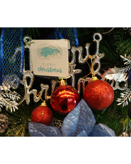 de 45 ornamente de brad, de tip Glob,din polistiren, cu finisaj sclipitor , adancime x lungime x inaltime