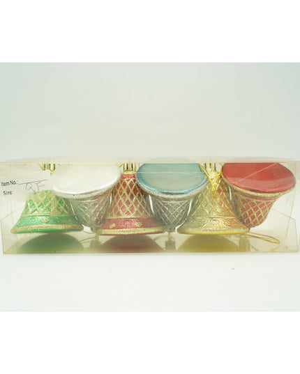 de 6 ornamente de brad, de tip Clopotel