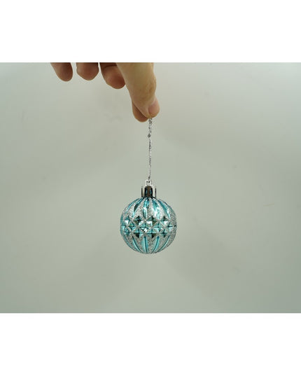 de 6 ornamente de brad, de tip Glob