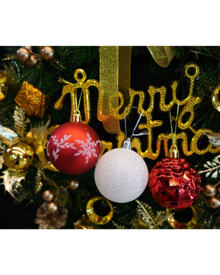 de 7 ornamente de brad, de tip Glob