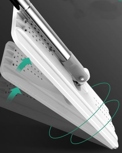 de curatenie mop si galeata, galeata 5.7 l, 4 rezerve microfibra incluse, design modern, pentru interior, material plastic, peri sintetici, plat, cu storcere