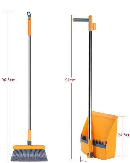 Matura si Faras cu Coada Detasabila, cu Dinti de Pieptene pentru Curatare Matura, rotativ, pliabil, Otel inoxidabil si Polipropilena