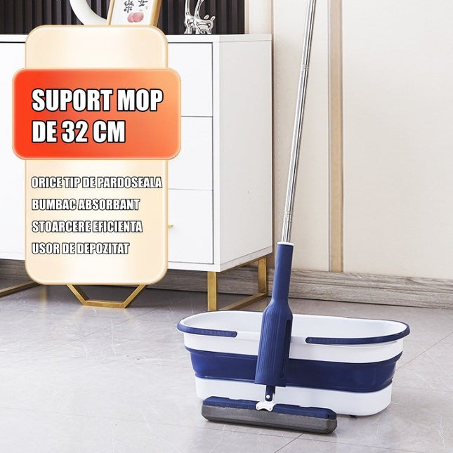Mop Telescopic cu Galeata Pliabila
