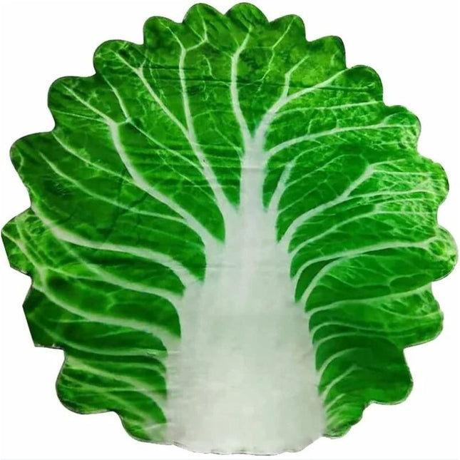 patura flanel si caciula forma frunza de salata, pentru nou-nascuti, material poliester