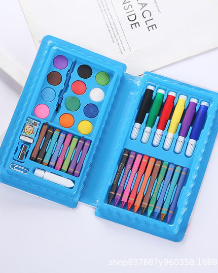 Set 42 Piese de Pictura si Desen, Tip Penar, Model Elefant, 24.3 x 13 x 3 cm