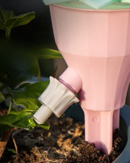 picuratoare cu valva pentru irigare design floare, viteza reglabila, fixare prin infigere, practic