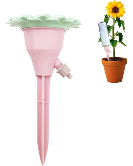 picuratoare cu valva pentru irigare design floare, viteza reglabila, fixare prin infigere, practic