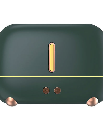 Umidificator de tip flacara, cu aromaterapie, 7 culori, 250 ml