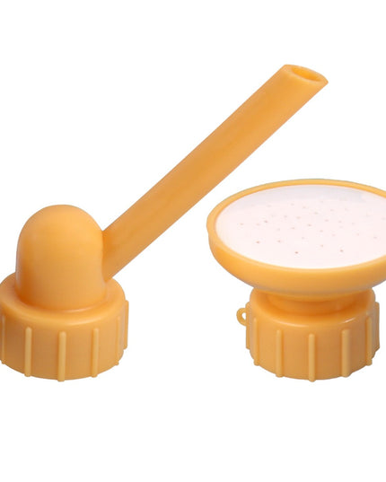 2 capace de sticla pentru irigat florile stropitoare si teava, practic si usor de utilizat, portabil, reutilizabil