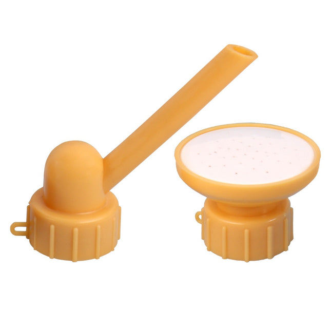 2 capace de sticla pentru irigat florile stropitoare si teava, practic si usor de utilizat, portabil, reutilizabil