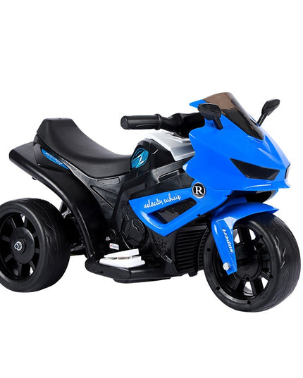 Motocicletă Electrică cu 3 Roti, Acumulator Încarcare, Anti-Rasturnare, Lumini, Sunete, Off-Road, Baterie 6V 4.5Ah