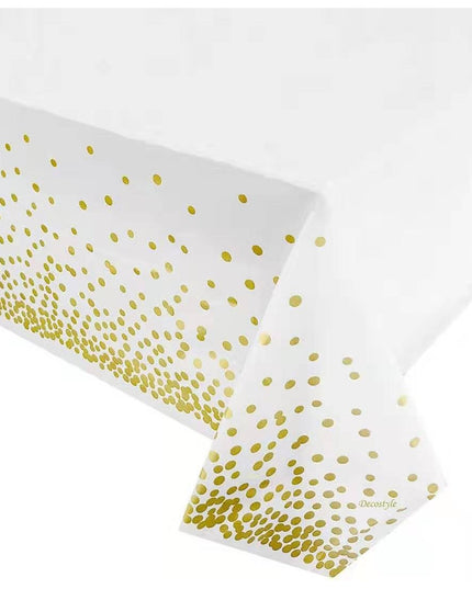 Fata de Masa, din PEVA, Imprimeu Buline