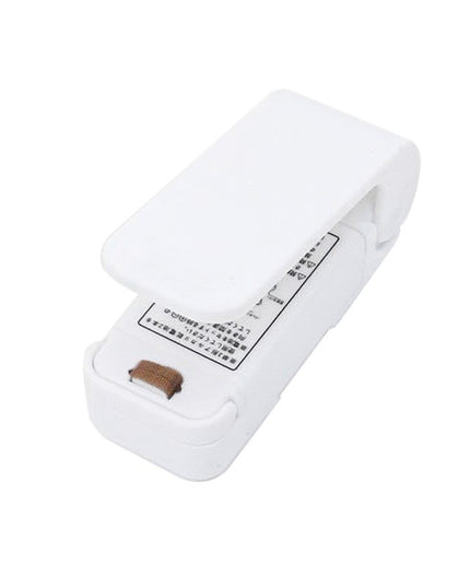 Mini Aparat de Sigilat Pungi cu Baterii, Etansare prin Caldura, Spate Magnetic, Portabil, 9.7x3 cm