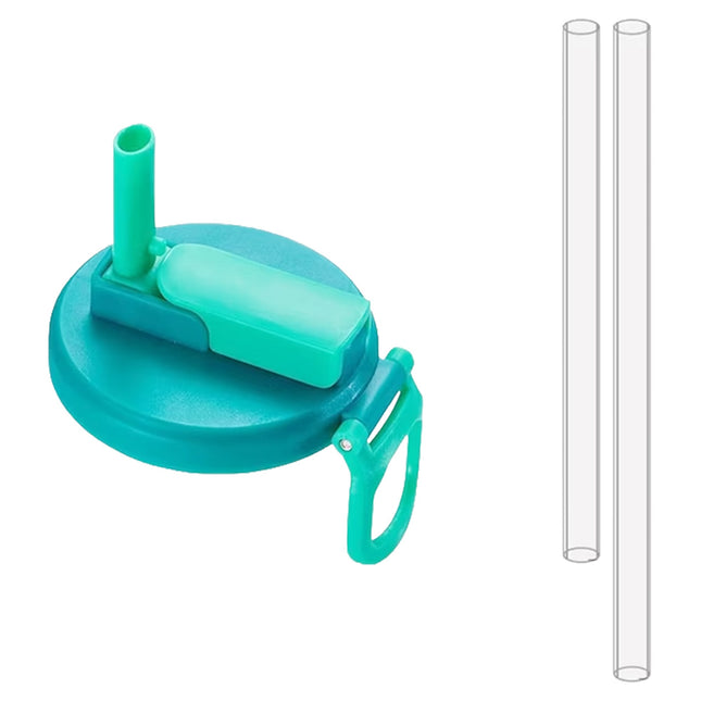 Capac Anti Varsare pentru Doze, Model cu Pai , Reutilizabil, din Plastic, cu Maner Transportabil, 5.4 cm