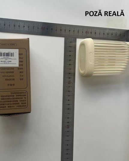 Sapuniera de Calatorie, Suport pentru Sapun cu Scurgere a Apei, Recipient cu Capac Depozitare, Savoniera pentru Baie