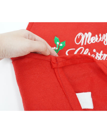 Sort Craciun, cu inscriptie Marry Christmas