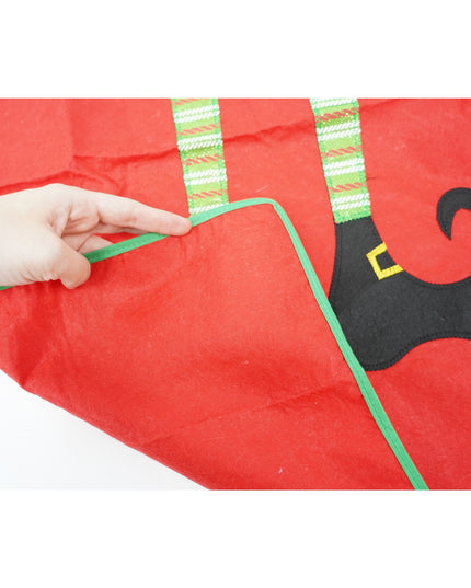 Sort Craciun, cu Model de Elf