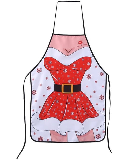 Sort de Bucatarie Decorativ, Tema Craciun,Model Craciunita, din Poliester