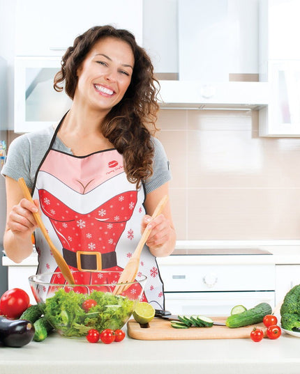 Sort de Bucatarie Decorativ, Tema Craciun,Model Craciunita, din Poliester