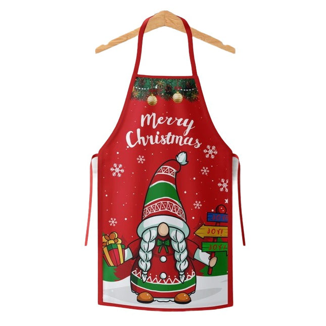 Sort de Bucatarie Decorativ, Tema Craciun,Model Elf, din Poliester