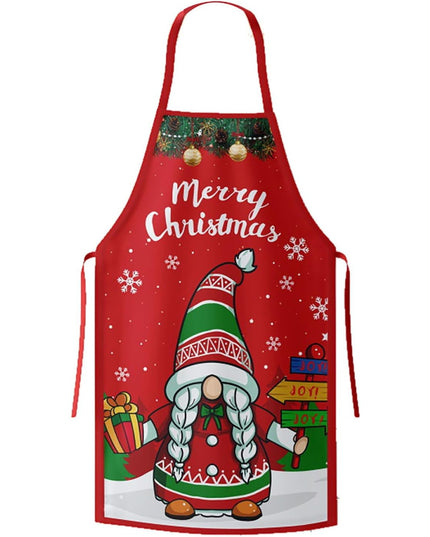 Sort de Bucatarie Decorativ, Tema Craciun,Model Elf, din Poliester