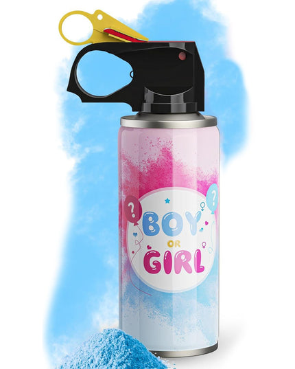 Spray Gender Reveal, 260 ml, din Amidon de Porumb, Dezvaluire Gen Bebelusi