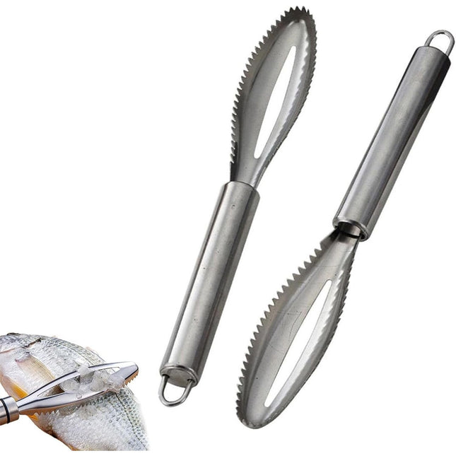 Perie de Curatare Solzi Peste, din Otel Inoxidabil