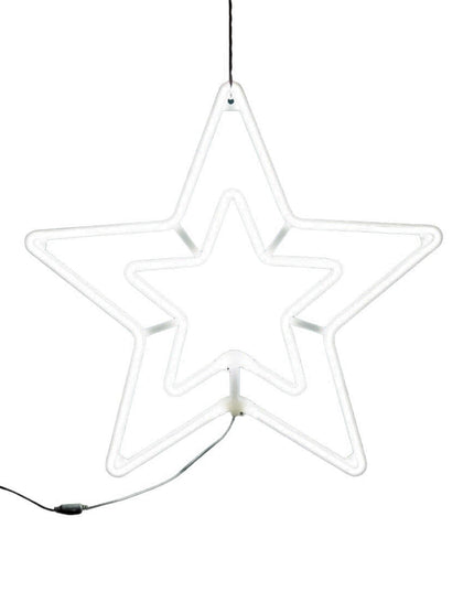 Stea luminoasa cu 5 colturi, 60 Led