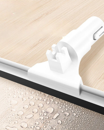 Stergator de Geamuri cu Doua Fete, Tija Telescopica, cu Recipient de Lichid, Laveta din Microfibra, Racleta Silicon