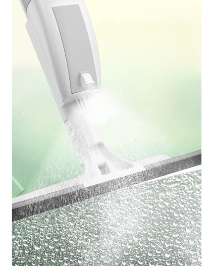 Stergator de Geamuri cu Doua Fete, Tija Telescopica, cu Recipient de Lichid, Laveta din Microfibra, Racleta Silicon