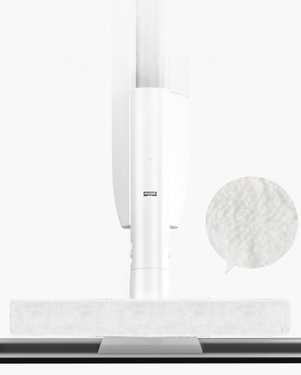 Stergator de Geamuri cu Doua Fete, Tija Telescopica, cu Recipient de Lichid, Laveta din Microfibra, Racleta Silicon