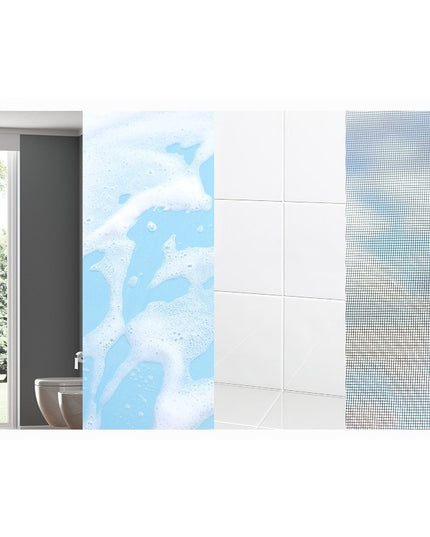 Stergator de Geamuri cu Doua Fete, Tija Telescopica, cu Recipient de Lichid, Laveta din Microfibra, Racleta Silicon