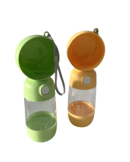 Sticla Animale, Portabila, pentru Hrana si Apa, din ABS, 400 ml/182 ml