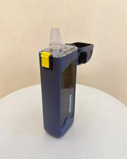 Sticla de Apa pentru Sport, 350 ml, cu Pai si Capac,Buton de Blocare, din PC