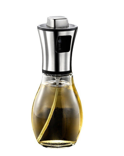 Sticla de ulei cu Pulverizator, Sticla pentru Lichide de Bucatarie, Otet, Sos,Volum 200 ml