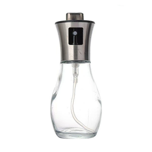 Sticla de ulei cu Pulverizator, Sticla pentru Lichide de Bucatarie, Otet, Sos,Volum 200 ml