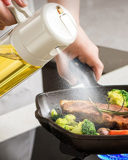 Dispenser pentru Ulei, prin Curgere si Pulverizare, Deschidere si Inchidere Automata a Rezervorul, 550mL