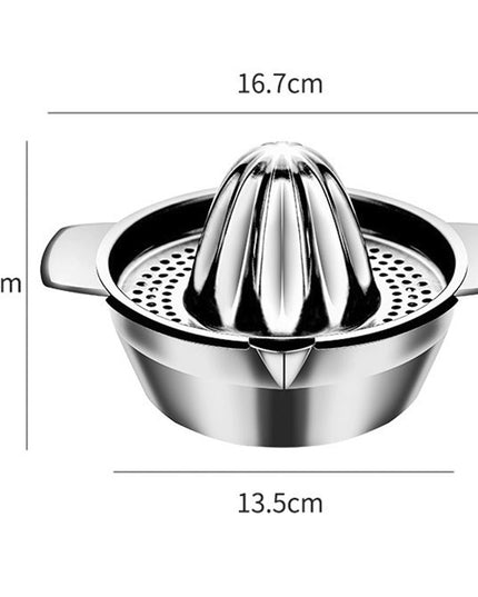 Storcator de Citrice Manual, Rezistent, Usor de Folosit si Depozitat, Durabil, Calitativ,Inox
