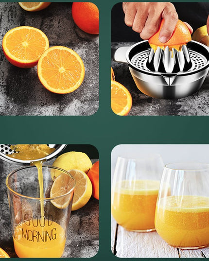 Storcator de Citrice Manual, Rezistent, Usor de Folosit si Depozitat, Durabil, Calitativ,Inox