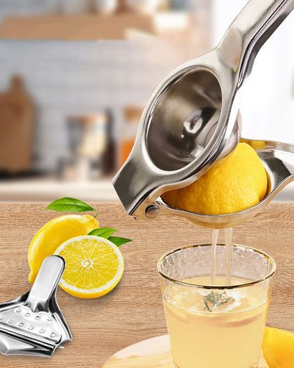 Storcator de Citrice Manual, Storcator de Fructe Moi, Rezistent, Usor de Folosit si Depozitat, Durabil, Calitativ,Inox