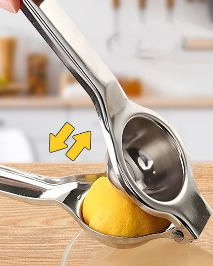 Storcator de Citrice Manual, Storcator de Fructe Moi, Rezistent, Usor de Folosit si Depozitat, Durabil, Calitativ,Inox