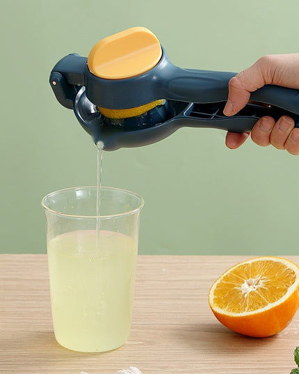 Storcator manual citrice, pentru lamai, portocale, cu actiune dubla, usor de utilizat, material ABS rezistent