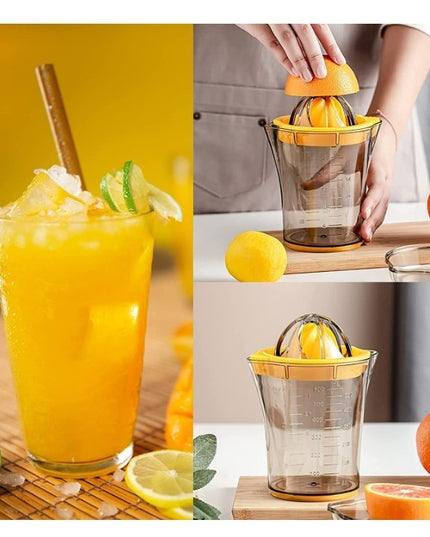 Storcator manual citricie cu recipient de 600 ml,material ABS