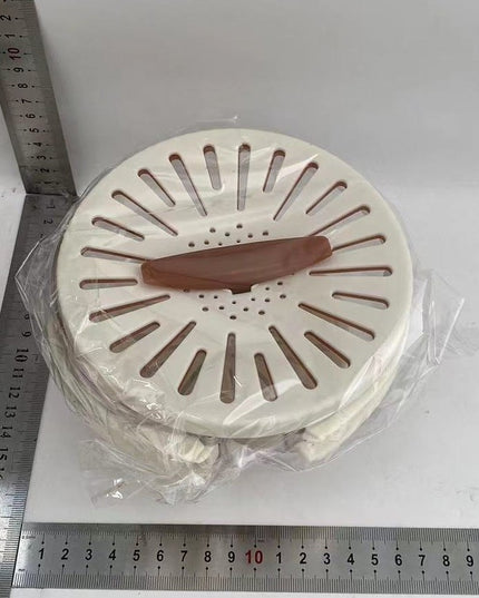 Strecuratoare 1 pentru Fructe si Legume, Cos de Scurgere si de Depozitare,din PP, cu Maner si Capac